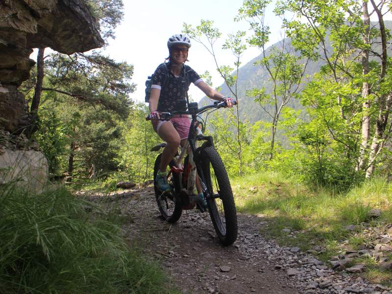 Leichte Trails mit dem E-Bike