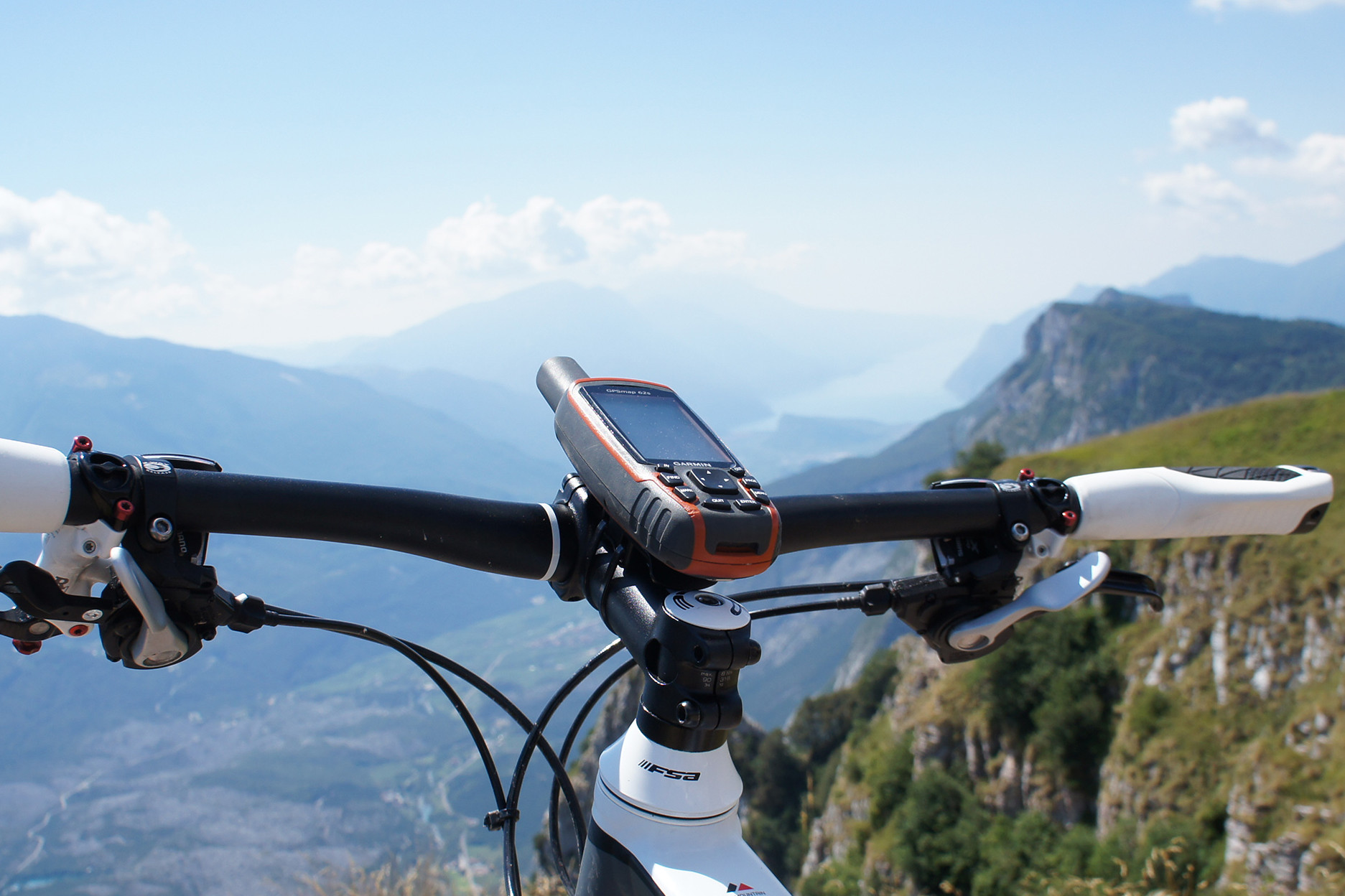 Mit GPS und MTB auf Alpenüberquerung