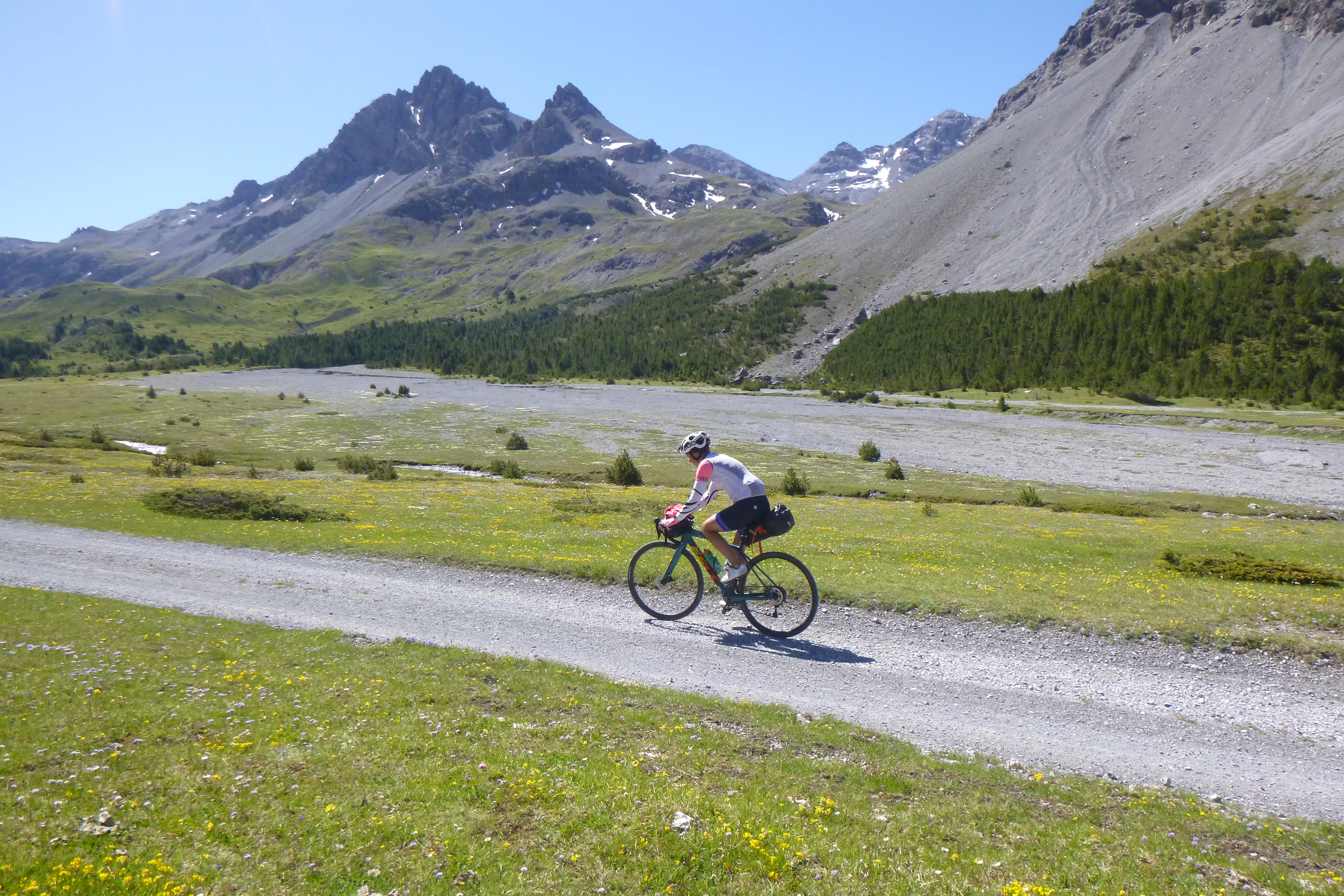 mit dem Gravelbike über die Alpen